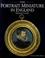 Cover of: The portrait miniature in England