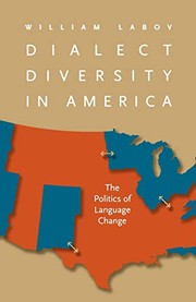 Cover of: Dialect Diversity in America: The Politics of Language Change