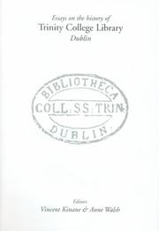 Cover of: Essays on the history of Trinity College Library, Dublin
