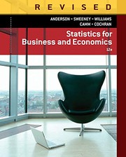 Cover of: Statistics for Business & Economics, Revised, Loose-leaf Version