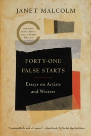 Cover of: Forty-one False Starts
