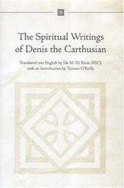 Cover of: Spiritual writings: contemplation, meditation, prayer, the fountain of light and the paths of life, monastic profession, exhortation to novices