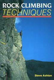 Cover of: Rock climbing techniques