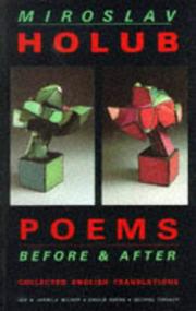 Cover of: Poems Before and After by Miroslav Holub