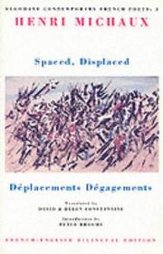 Cover of: Spaced, displaced = by Henri Michaux