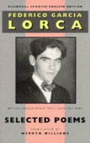 Cover of: Selected poems by Federico García Lorca