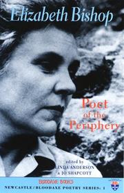 Cover of: Elizabeth Bishop by edited by Linda Anderson & Jo Shapcott.
