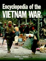 Cover of: Encyclopedia of the Vietnam War by Stanley I. Kutler