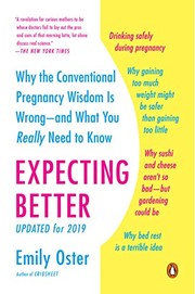Cover of: Expecting better