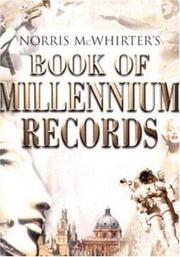 Cover of: Norris McWhirter's Book of Millennium Records
