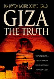 Cover of: Giza by Ian Lawton, Chris Ogilvie-Herald