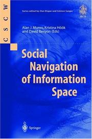 Cover of: Social Navigation of Information Space (Computer Supported Cooperative Work)