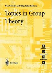 Cover of: Topics in Group Theory (Springer Undergraduate Mathematics Series) by Geoff Smith, Olga Tabachnikova
