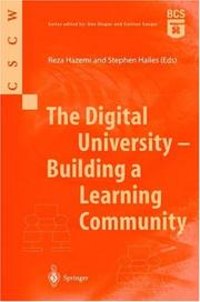 Cover of: The digital university by [edited by] Reza Hazemi and Stephen Hailes.