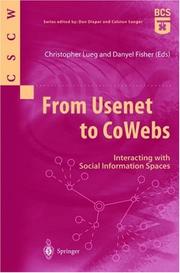 Cover of: From Usenet to CoWebs by 