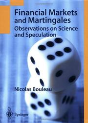 Cover of: Financial Markets and Martingales by Nicolas Bouleau