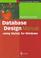 Cover of: Database design manual