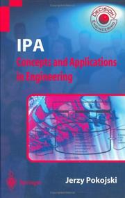 Cover of: IPA - Concepts and Applications in Engineering (Decision Engineering) | Jerzy Pokojski