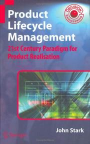 Cover of: Product lifecycle management by John Stark