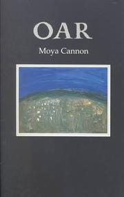 Cover of: Oar by Moya Cannon