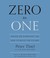 Cover of: Zero to one ... Peter theil