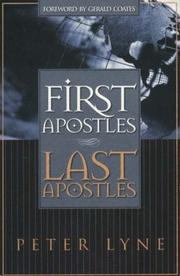 Cover of: First Apostles, Last Apostles