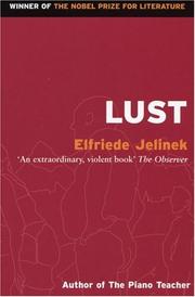 Cover of: Lust by Elfriede Jelinek