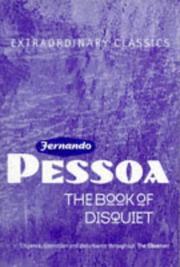 Cover of: The book of disquiet by Fernando Pessoa