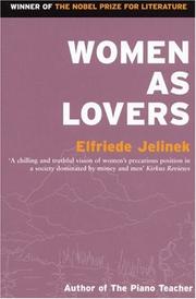 Cover of: Women as lovers by Elfriede Jelinek