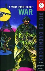 Cover of: A very profitable war by Didier Daeninckx
