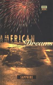 Cover of: American dreams by Sapphire
