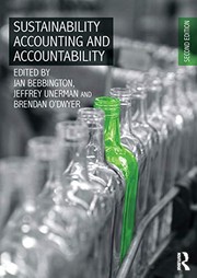 Sustainability Accounting and Accountability by Jeffrey Unerman, Jan Bebbington, Brendan O'Dwyer