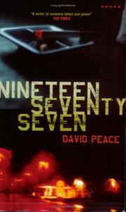 Cover of: Nineteen Seventy Seven (Red Riding Quartet)