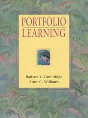 Cover of: Portfolio learning