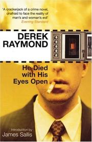 Cover of: He Died With His Eyes Open (Factory 1)