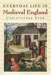Cover of: Everyday life in medieval England