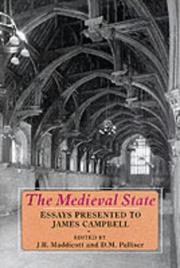 The Medieval state by John Robert Maddicott, D. M. Palliser