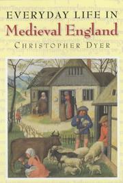 Cover of: Everyday Life in Medieval England
