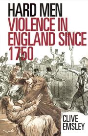 Cover of: Hard men: the English and violence since 1750