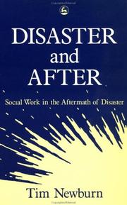 Cover of: Disaster and after: social work in the aftermath of disaster