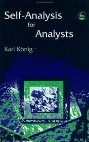Cover of: Self-analysis for analysts by König, Karl