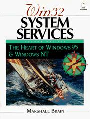 Win 32 System Services by Marshall Brain