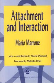 Cover of: Attachment and interaction