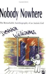 Cover of: Nobody Nowhere by Donna Williams