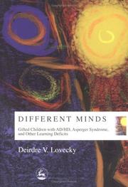 Cover of: Different Minds by Deirdre V. Lovecky