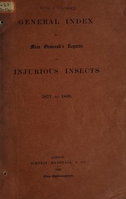 Cover of: General index