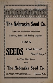 Cover of: Flowers, bulbs and poultry supplies, 1935