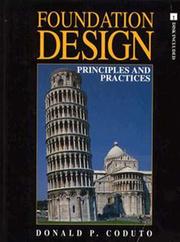 Foundation Design by Donald P. Coduto