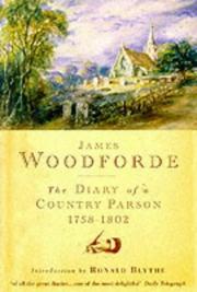 Cover of: The Diary of a Country Parson