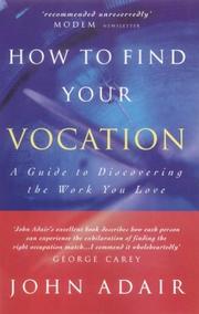 Cover of: How to Find Your Vocation